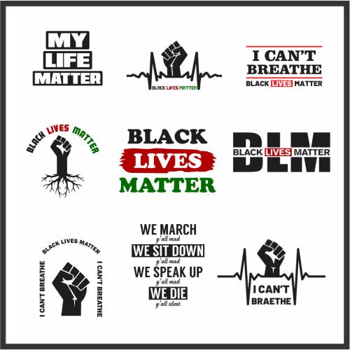Black Lives Matter Vector