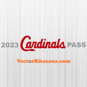 2023 Cardinals Pass Svg