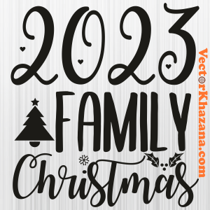 2023 Family Christmas Svg