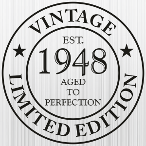 74th Birthday Vintage 1948 Svg