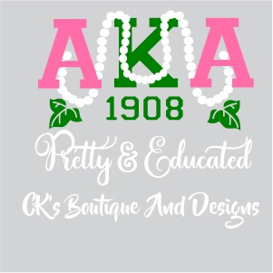 Alpha Kappa Alpha 1908 Pearl Logo