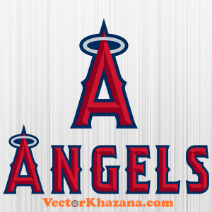 A Angeles Los Angels Baseball Svg