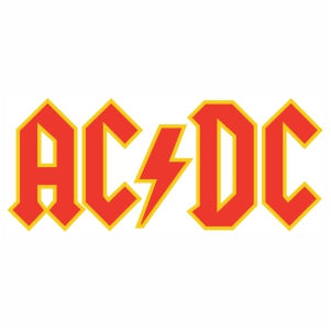 Ac Dc band logo svg