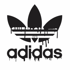 Adidas Dripping Logo Svg