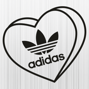 Adidas Heart Logo Svg
