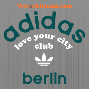 Adidas Love Your City Club Berlin Svg
