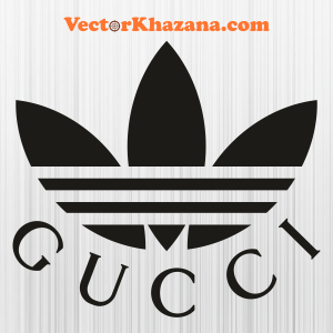 Adidas Mix Gucci Black Svg