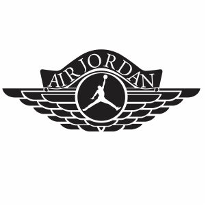 Air Jordan Wings Logo Svg