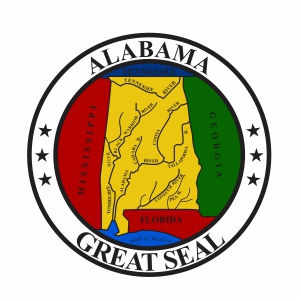 Alabama state seal vector file