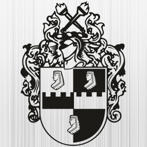 Alpha Phi Alpha Fraternity Black Crest Svg