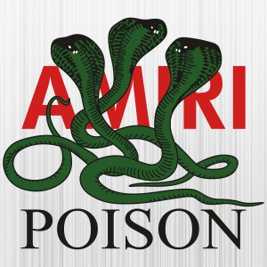 Amiri Poison Red Svg