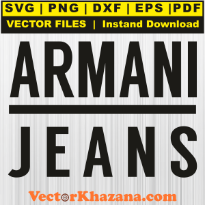 Armani Jeans Svg