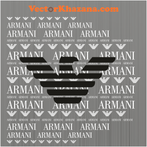 Armani Letter Style Svg