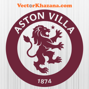 Aston Villa 1874 Circel Svg