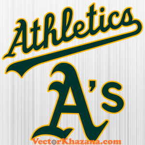 Oakland Athletics MLB Logo Svg