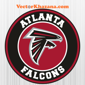Atlanta Falcons Circle Svg