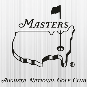 Augusta National Golf Club Black Svg