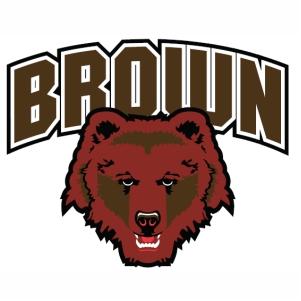 Brown Bear logo vector clipart