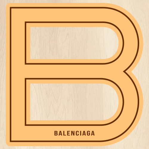 B Balenciaga Svg