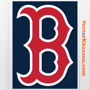 B Boston Red Sox Svg