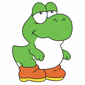 Baby Yoshi Svg