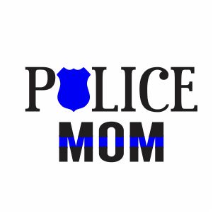 Police Mom Vector