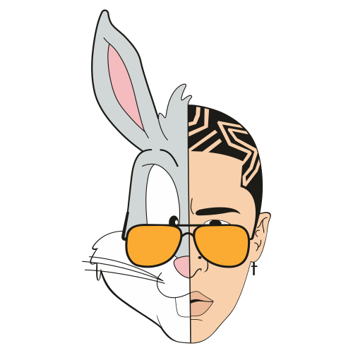 Bad Bunny Bugs SVG | Bad Bunny Png