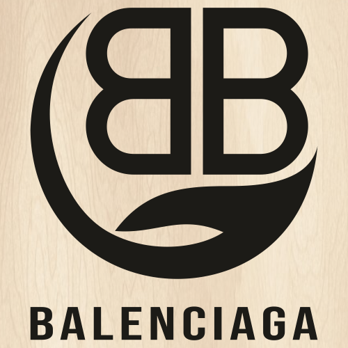 Balenciaga BB Logo SVG | Balenciaga Fashion Logo PNG