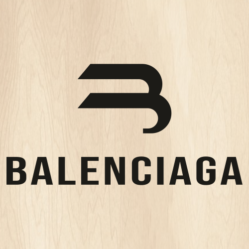 Balenciaga Intarsia Logo Svg