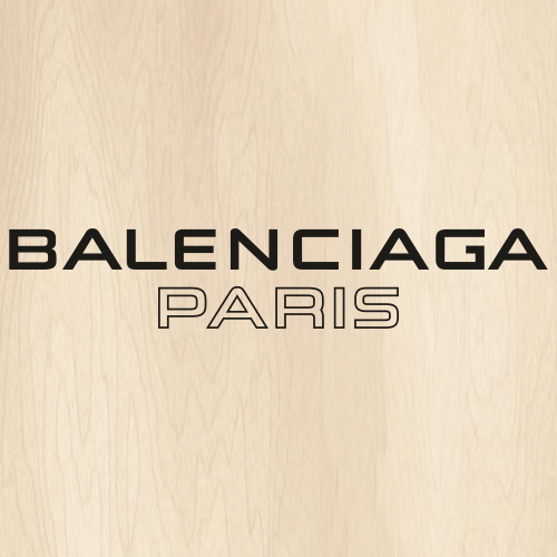 Balenciaga Paris Letter Svg