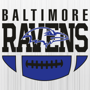 Baltimore Ravens Ball Logo Svg