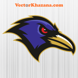 Baltimore Ravens Bird Svg