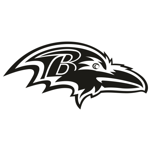 Baltimore Ravens Black Svg