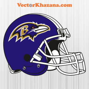 Baltimore Ravens Helmet Svg