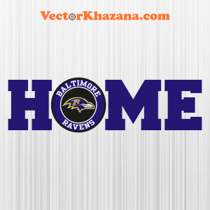 Baltimore Ravens Home Svg