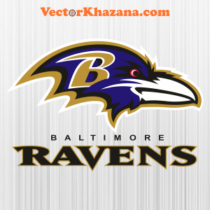 Baltimore Ravens Sports Logo Svg