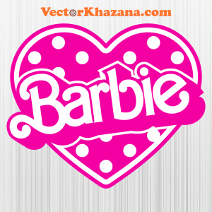 Barbie Heart Svg