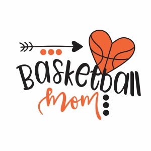 Basketball mom vector file