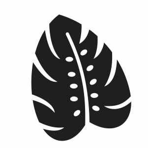 topical leaf svg file