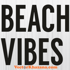 Beach Vibes Svg