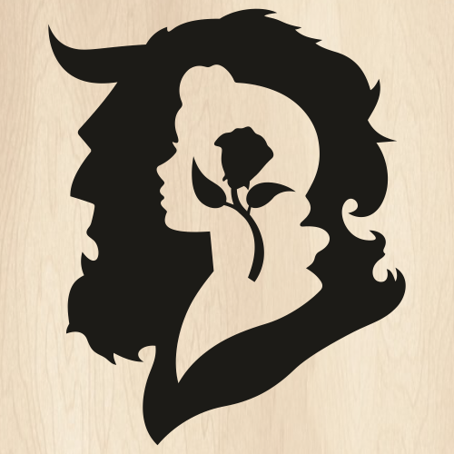 Beauty and The Beast Svg
