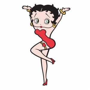 Betty Boop Girl vector