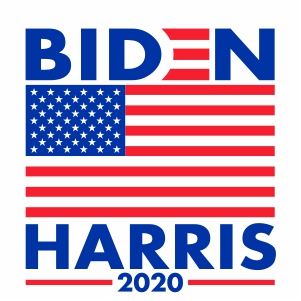 Biden Harris Flag 2020 Vector