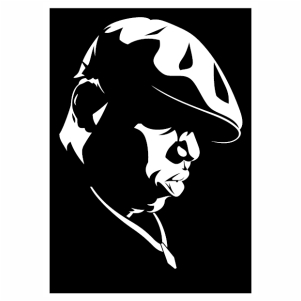 Notorious Big Silhouette Svg