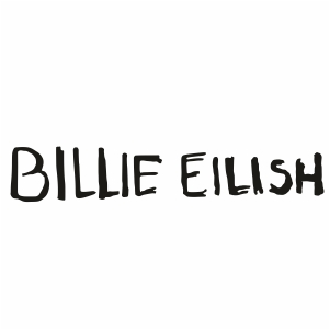Billie Eilish Logo SVG | Billie Eilish Bad Guy | Green Girl | Billie ...