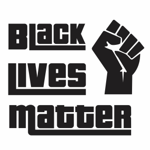 Black Lives Matter Logo Clipart