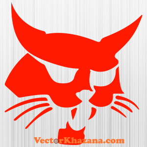 Bobcat Red Logo Svg