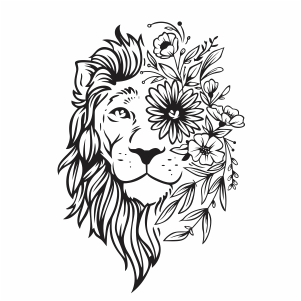 Download Boho lion Svg | Boho lion Head svg cut file Download | JPG ...