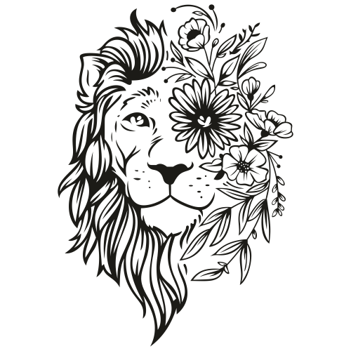 Download Boho Lion Svg Boho Lion Head Svg Cut File Download Jpg Png Svg Cdr Ai Pdf Eps Dxf Format