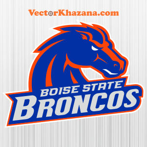 Boise State Broncos Horse Svg